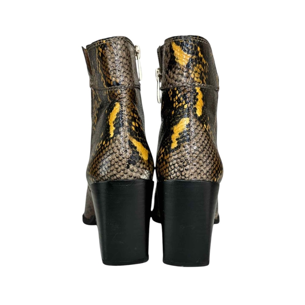 Franco Sarto Generous Python Booties Size 7.5 - image 5